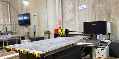 Aquisição da terceira e também da quarta Máquina de Corte (Esko)